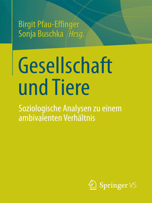 cover image of Gesellschaft und Tiere